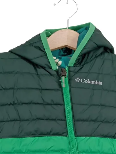 Columbia Kinder Schneeanzug Overall Gr. 80/86 Grün Daunen Outdoor