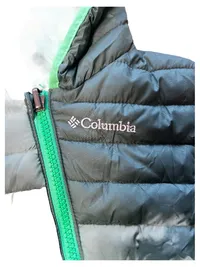 Columbia Kinder Schneeanzug Overall Gr. 80/86 Grün Daunen Outdoor 4