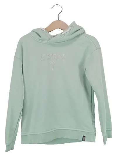 CARS Jeans Kapuzenpullover Kinder Gr. 128 Grün mit Kapuze