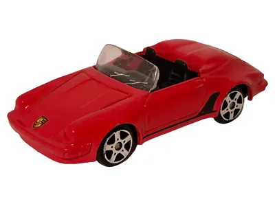 Maisto Porsche 911 Speedster Cabriolet Spielzeugauto Rot Metall