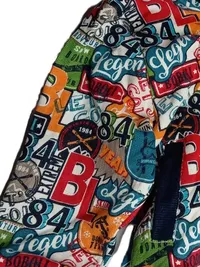 Boboli Baby Sweatjacke Kapuze Gr. 68 Mehrfarbig Streetwear Print 3