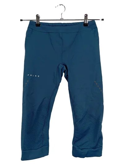 FALKE Radhose Kinder Gr. 152 Petrol Sportlich