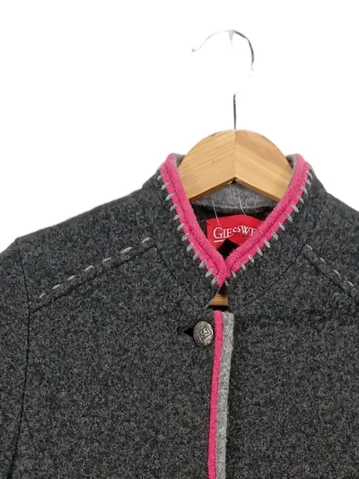 Giesswein Trachtenjacke Damen 38/M Grau Klassisch Wolle