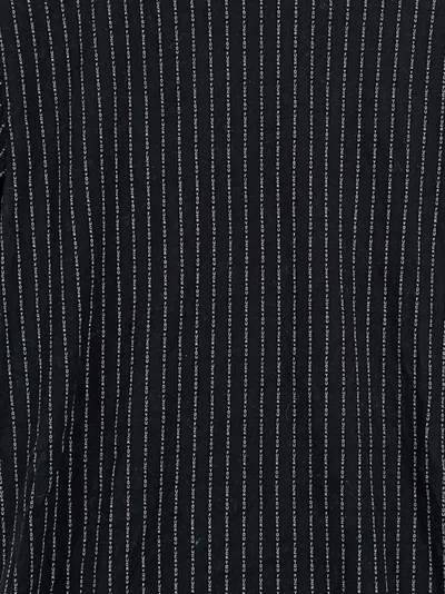 Mister Tee Herren T-Shirt Schwarz Gestreift Streetwear Gr. XS