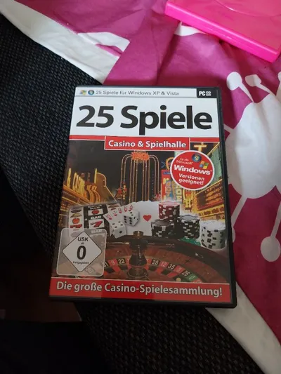25 Spiele Casino & Spielhalle PC CD-ROM Windows XP Vista Sammlung