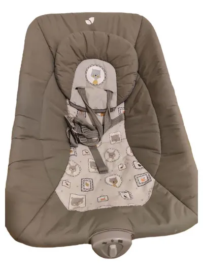 Joie Babywippe Babyschaukel Grau Tiermotive