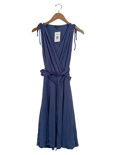 Cinque Damen Wickelkleid Gr. 36 Blau Elegant Freizeit