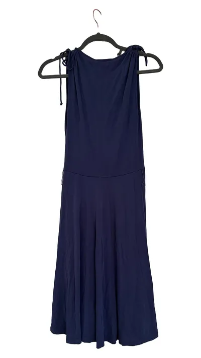 Cinque Damen Wickelkleid Gr. 36 Blau Elegant Freizeit