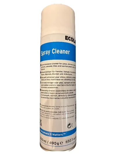 Ecolab Spray Cleaner Allzweckreiniger 500ml Glas Spiegel Fliesen
