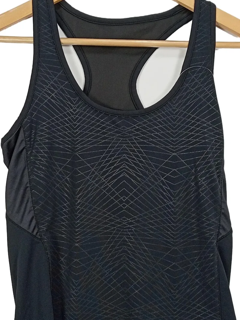 Energetics Damen Sport Tank Top Racerback Gr. S Schwarz Fitness 3