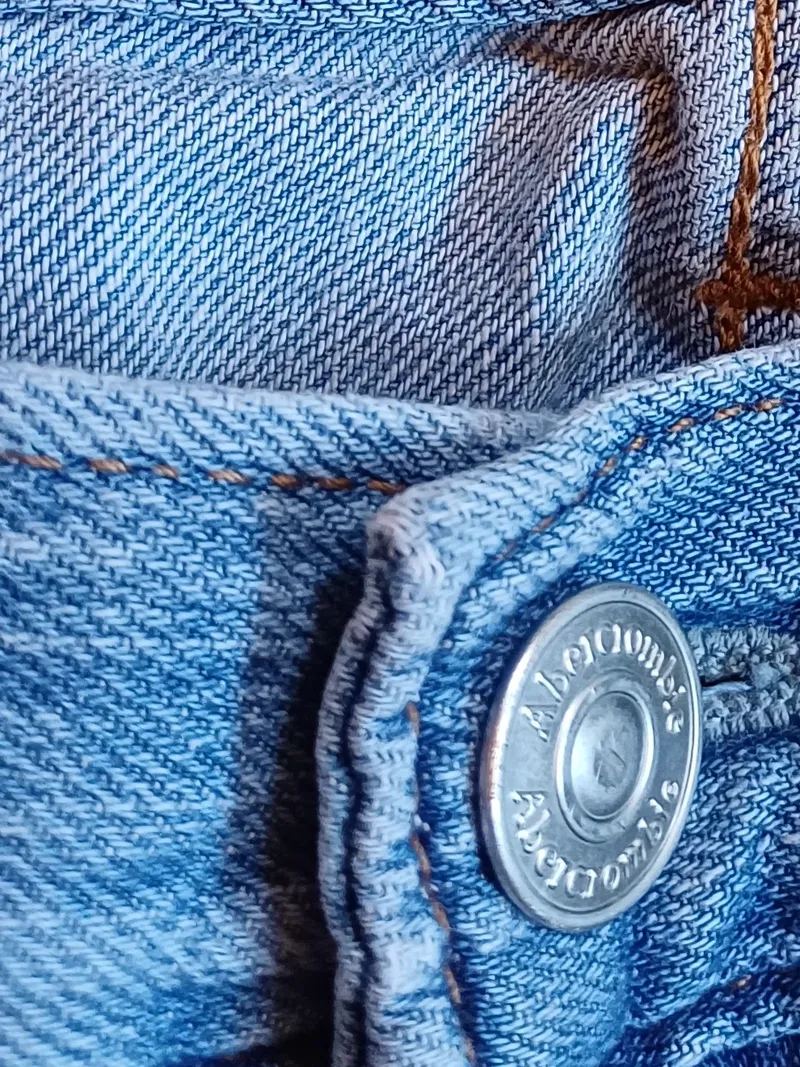 Abercrombie Kids Jeans Regular Fit Blau Kinder Gr. 152 Polyester 4