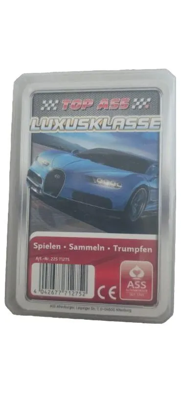Top Ass Luxusklasse Kartenspiel ASS Altenburger Trumpfspiel Autos