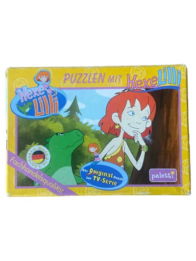 Hexe Lilli Puzzle zur TV-Serie Paletti Kinderpuzzle Made in Germany