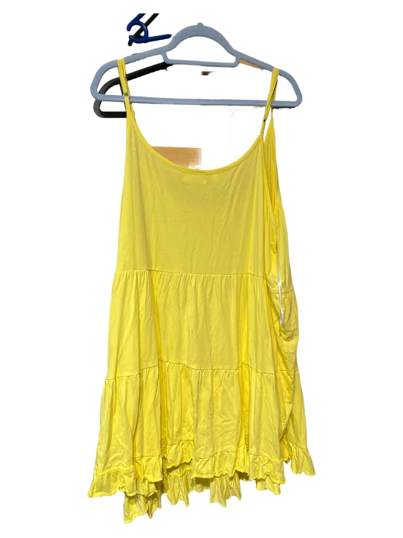 BONPRIX COLLECTION Damen Sommerkleid Trägerkleid Gelb Gr. 38;M 2