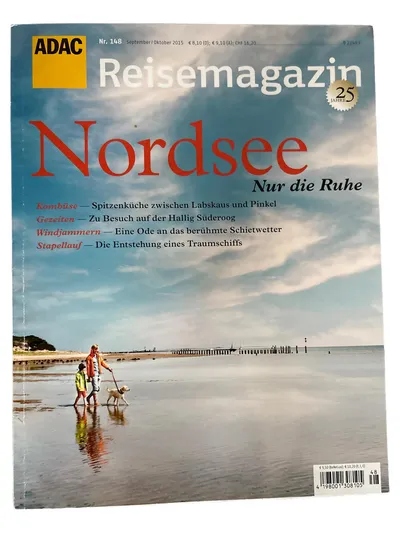 ADAC Reisemagazin Nordsee Nr. 148 Sept/Okt 2015 Reise Kochen Auto