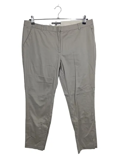 Geox Herren Stoffhose Chino Beige Gr. 50 W33 Baumwolle Klassisch