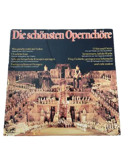 Die schönsten Opernchöre Vinyl LP Eurodisc Klassik Oper Sampler