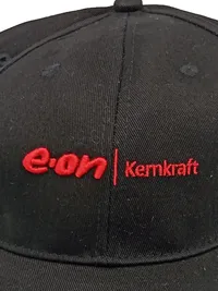 E.ON Kernkraft Basecap Kappe Schwarz Logo Fanartikel Energie Mütze Sammler 2