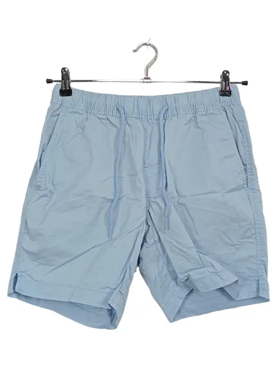 IZOD Herren Shorts Gr. M Blau Casual Baumwolle Freizeithose