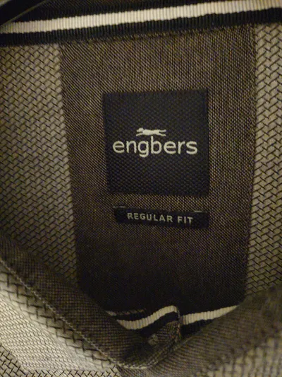 Engbers Herren Business Hemd Gr. 3XL Grau Regular Fit Baumwolle Langarm