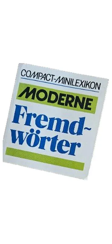 Compact Verlag Moderne Fremdwörter Minilexikon Nachschlagewerk Vokabeltraining