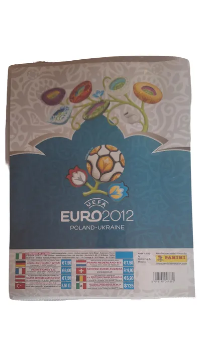 Panini UEFA EURO 2012 Polen Ukraine Sammelalbum Stickeralbum Fußball EM