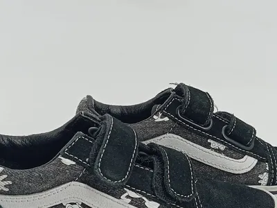 Vans Kinderschuhe Sneaker low Gr. 29 Mehrfarbig Streetwear Klettverschluss
