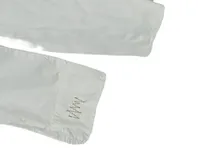 Bottega Damen Bluse Weiß Gr. M Stickerei Zierknöpfe Langarm 4