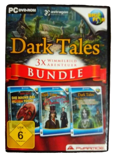 Astragon Dark Tales 3x Wimmelbild Abenteuer PC Spiel ab 6 Jahre