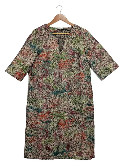 Nathalie Vleeschouwer Damen Festliches Kleid Gr. 36/S Mehrfarbig Abstrakt