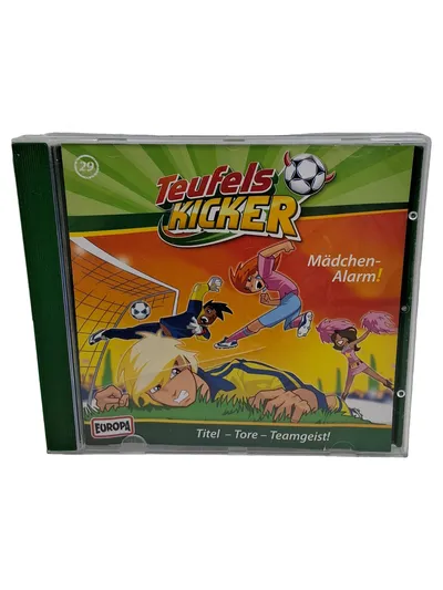 Teufelskicker Folge 29 Mädchen-Alarm! Hörspiel CD Kinder Fußball