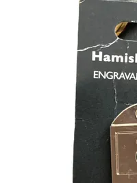 Hamish McBeth Pawd Player Hundemarke Anhänger Silber Gravierbar Hund Katze 3