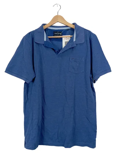 Daniel Hechter Paris Poloshirt Herren XL Blau Baumwolle Kurzarm