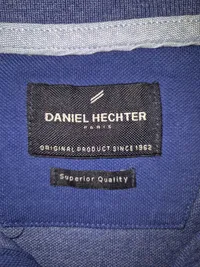 Daniel Hechter Paris Poloshirt Herren XL Blau Baumwolle Kurzarm 5