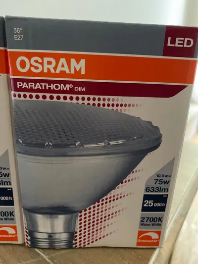 OSRAM PARATHOM LED Leuchtmittel E27 75W 36° dimmbar Warmweiß