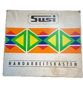 Susi Handarbeitskasten Kreativ Bastelset Kinder Vintage DDR Mehrfarbig