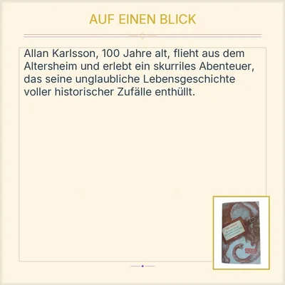 Jonas Jonasson Der Hundertjährige Taschenbuch Humorbuch Deutsch