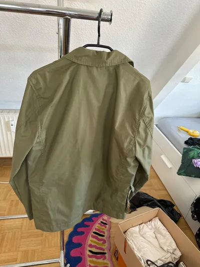 Edwin Herren Leichte Jacke Urban Oliv Gr. 46/S Freizeit Polyester