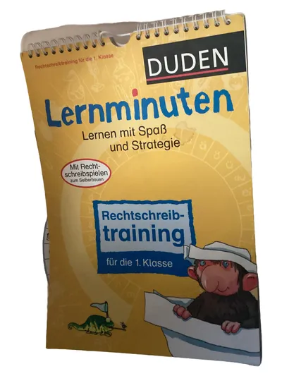 Duden Lernminuten Rechtschreibtraining 1. Klasse Arbeitsheft Deutsch Grundschule