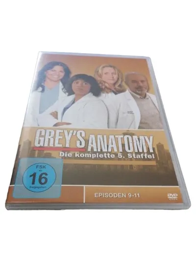 Grey's Anatomy Staffel 5 Episoden 9-11 DVD deutsch Ellen Pompeo