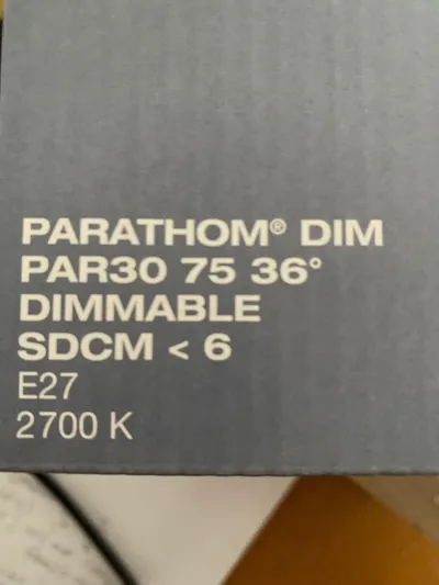 OSRAM PARATHOM DIM PAR30 75 36° E27 LED Lampe Dimmbar 2700K
