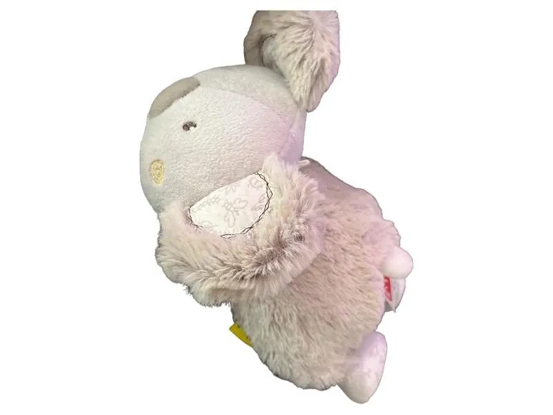 Fehn Baby Kuscheltier Hase Rosa Plüschtier Stofftier Schmusetier 9cm 1