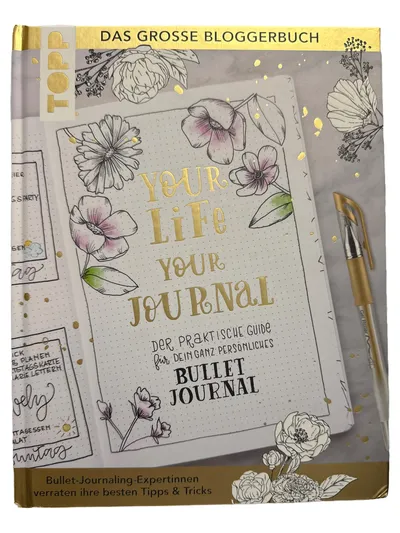 TOPP Notizbuch Your Life Your Journal Bloggerbuch Bullet Journal Mehrfarbig