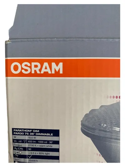 OSRAM PARATHOM DIM PAR30 75W E27 LED Lampe 10W 2700K Warmweiß Dimmbar