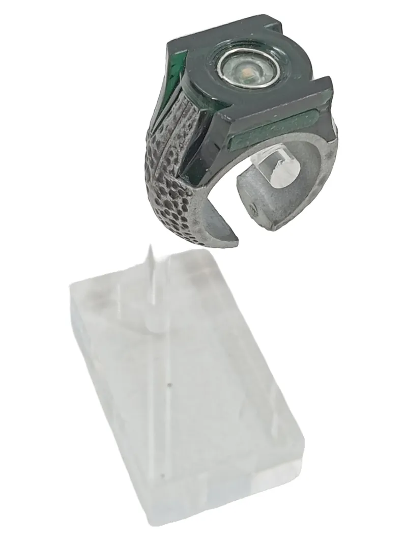 DC Comics Green Lantern Ring Cosplay Sammler Grün Größe 21 Retro 2
