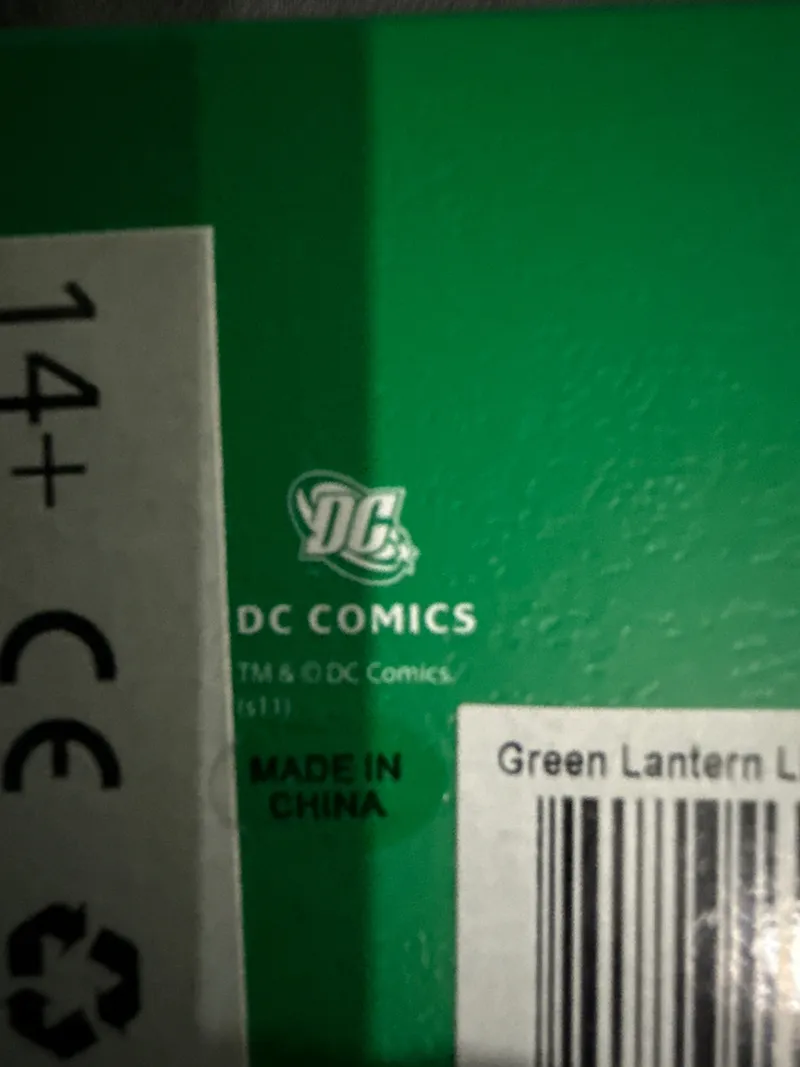 DC Comics Green Lantern Ring Cosplay Sammler Grün Größe 21 Retro 6