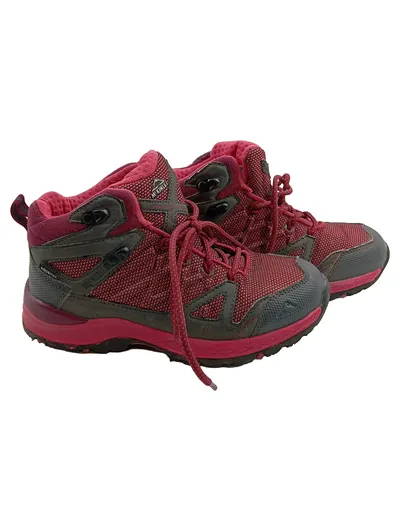 McKINLEY Wanderschuhe Aquamax Kinder Gr. 35 Rosa Grau Outdoor Trekking