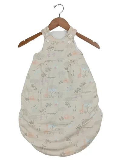 ALVI Baby Schlafsack Gr. 60/68 Mehrfarbig Dschungel-Motiv Tiermotive