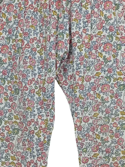 NEXT Mädchen Stoffhose Blumenmuster Gr. 5-6 Jahre Freizeit Baumwolle