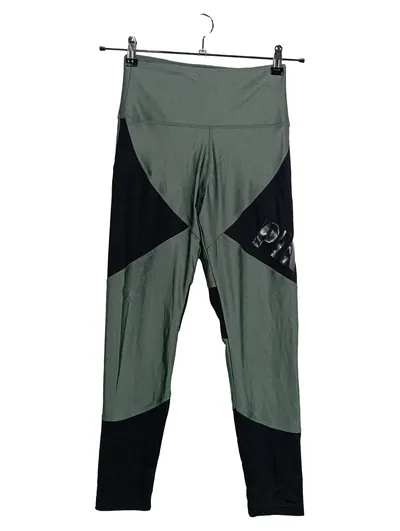 Victoria's Secret Ultimate Sport Leggings Damen S Mehrfarbig Grün Schwarz